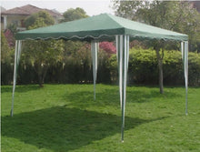 3 x 3m Portable Pop Up Steel Gazebo Green