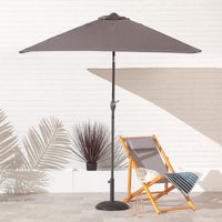 2 x 2m Square Parasol Dark Grey