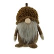 20cm fabric standing brown gonk-grey beard