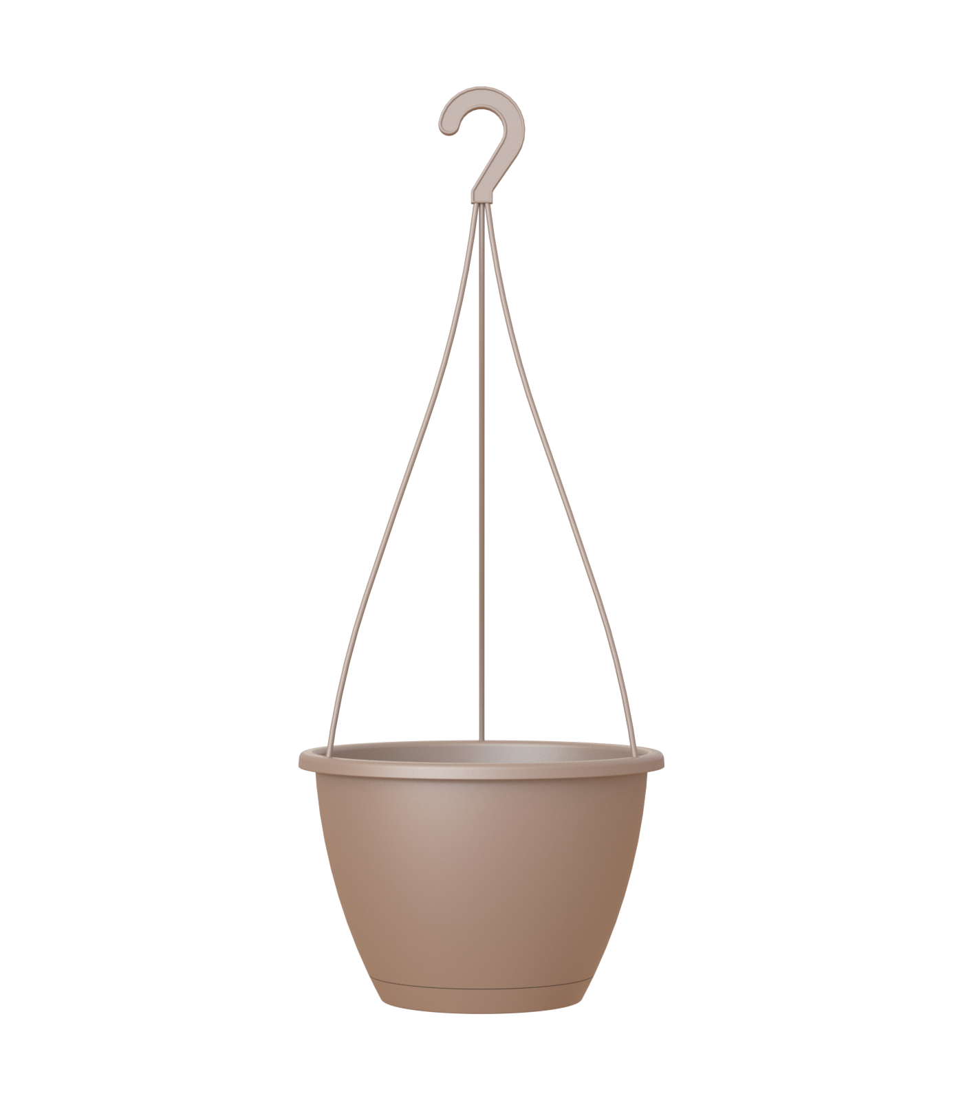 Algarve Hanging Basket Taupe 30cm