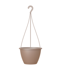 Algarve Hanging Basket Taupe 30cm