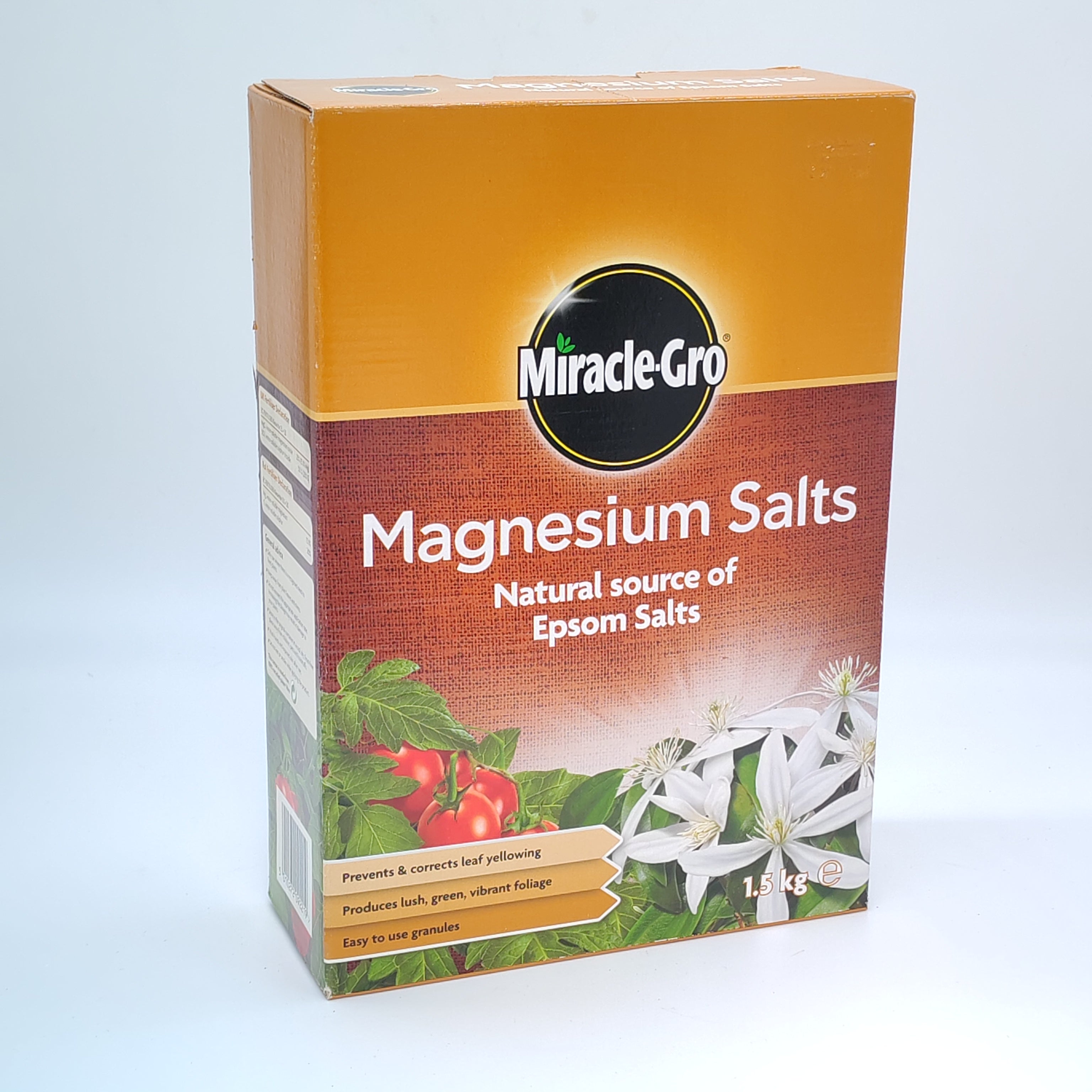MIRACLE-GRO MAGNESIUM SALTS 5X1.5KG – Sefton Meadows Garden Centre