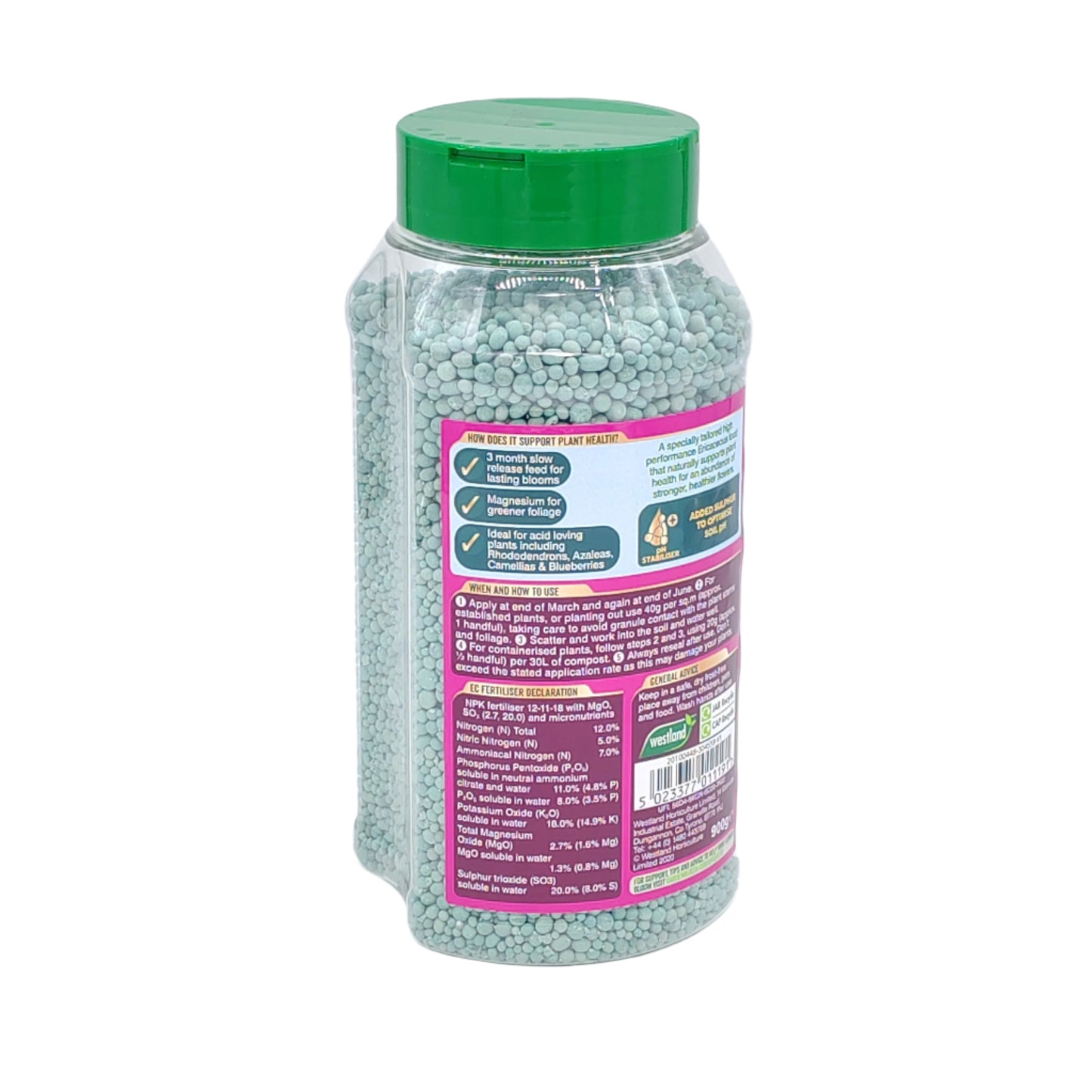 Westland Ericaceous Plant Food Granules 900g
