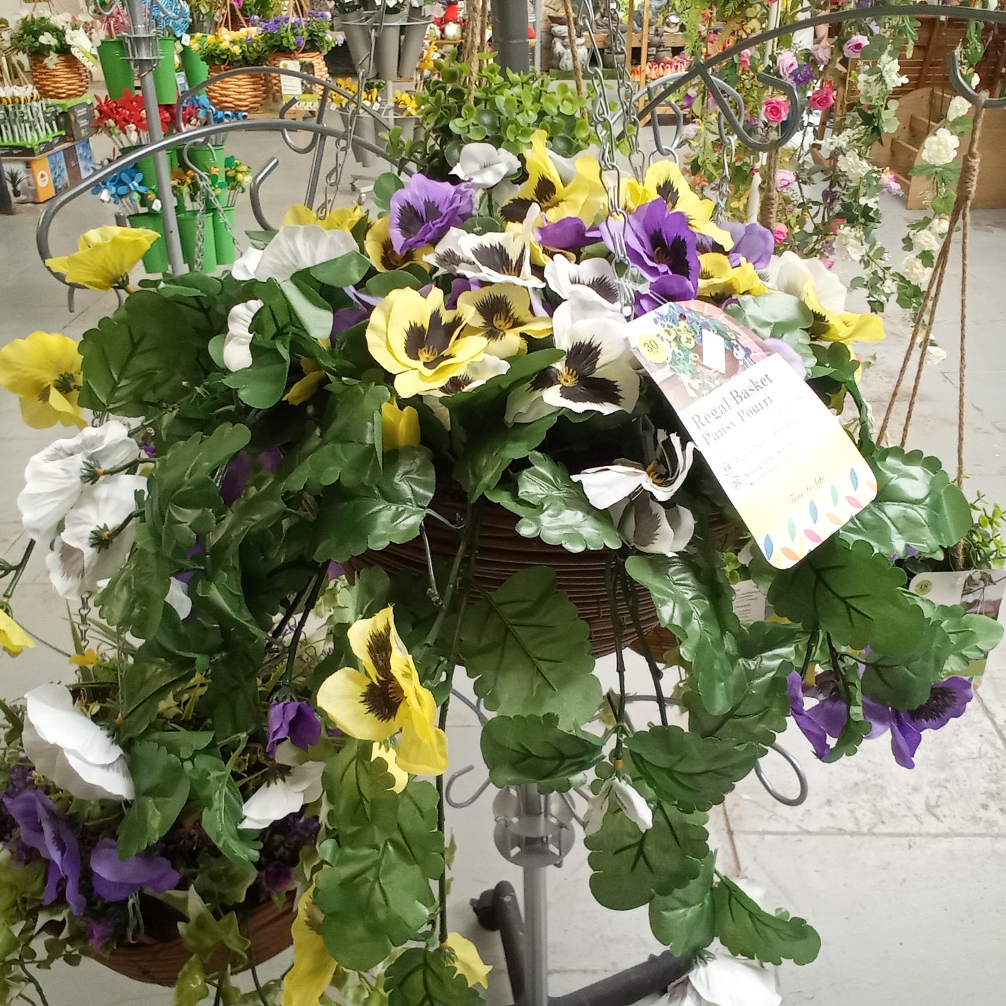 Regal Basket - Lilac Bloom