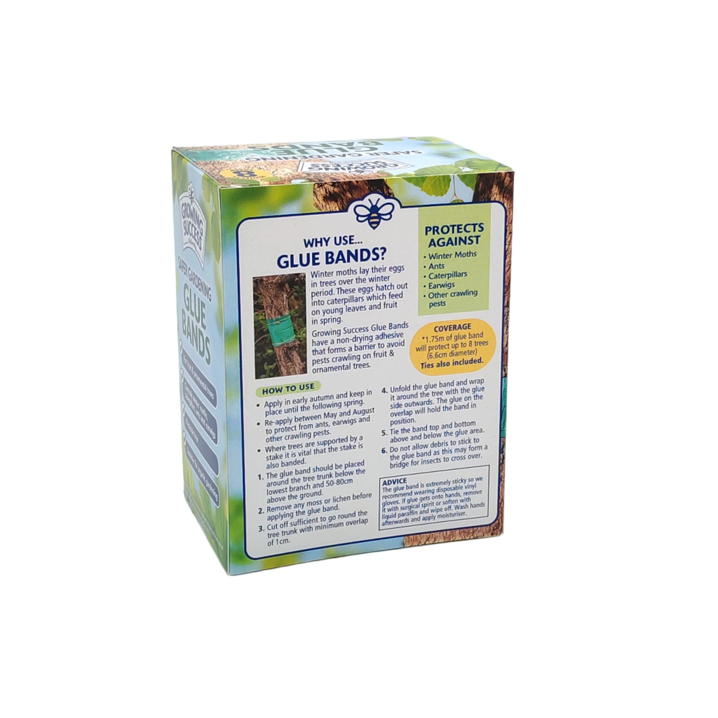Growing Success Glue Band Traps 1.75M
