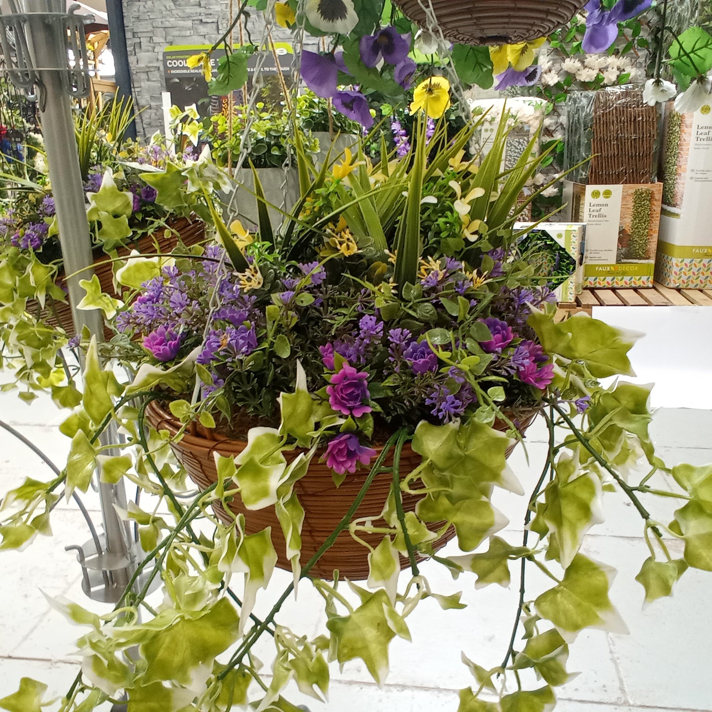 Regal Basket - Lilac Bloom