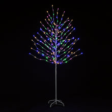 1.8m Rainbow Tree With Pink, Warm White, Blue & Green LEDS