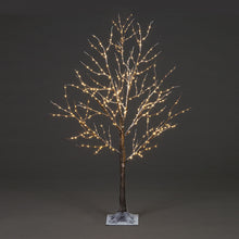1.2m Frosted Brown Twig Tree With 300 Warm White LEDs