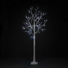 1.8m Birch Tree with Ice white LEDs