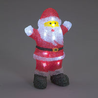 30cm Acrylic Standing Santa