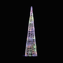 90cm Spun Acrylic Tower w/60 IW and M-Col LEDs/Outdoor Christmas Decoration
