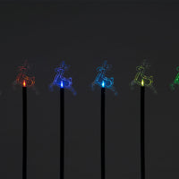 Set Of 6 Reindeer Garden Stakes