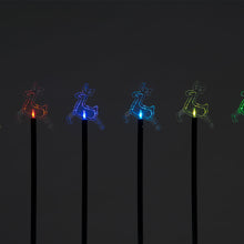 Set Of 6 Reindeer Garden Stakes