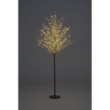 1.8m Black Micro Dot Tree With 900 Warm White LEDs