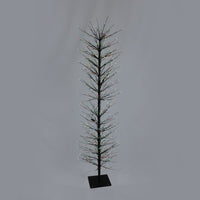 1.5m Black Twig Tree With 640 Flashing Blubs