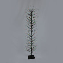 1.5m Black Twig Tree With 640 Flashing Blubs