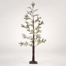 150cm (5ft) Noel Snow Tree With 240 Warm White LEDs