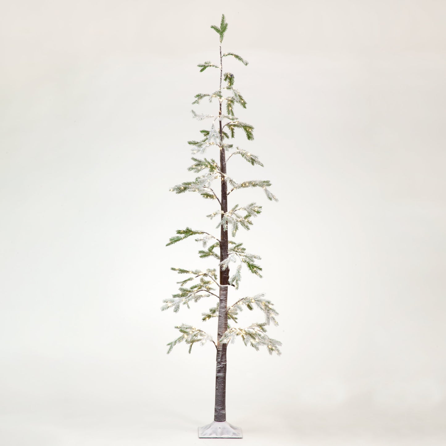 Noel Snow Tree with 412 Warm White LEDs (240cm)