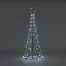 2.5m Maypole Tree With 884 Ice White Flashing Wire Lights