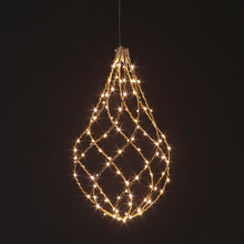 40cm Iron Water Drop w/112 LEDs /Waterfall Function Christmas Decoration