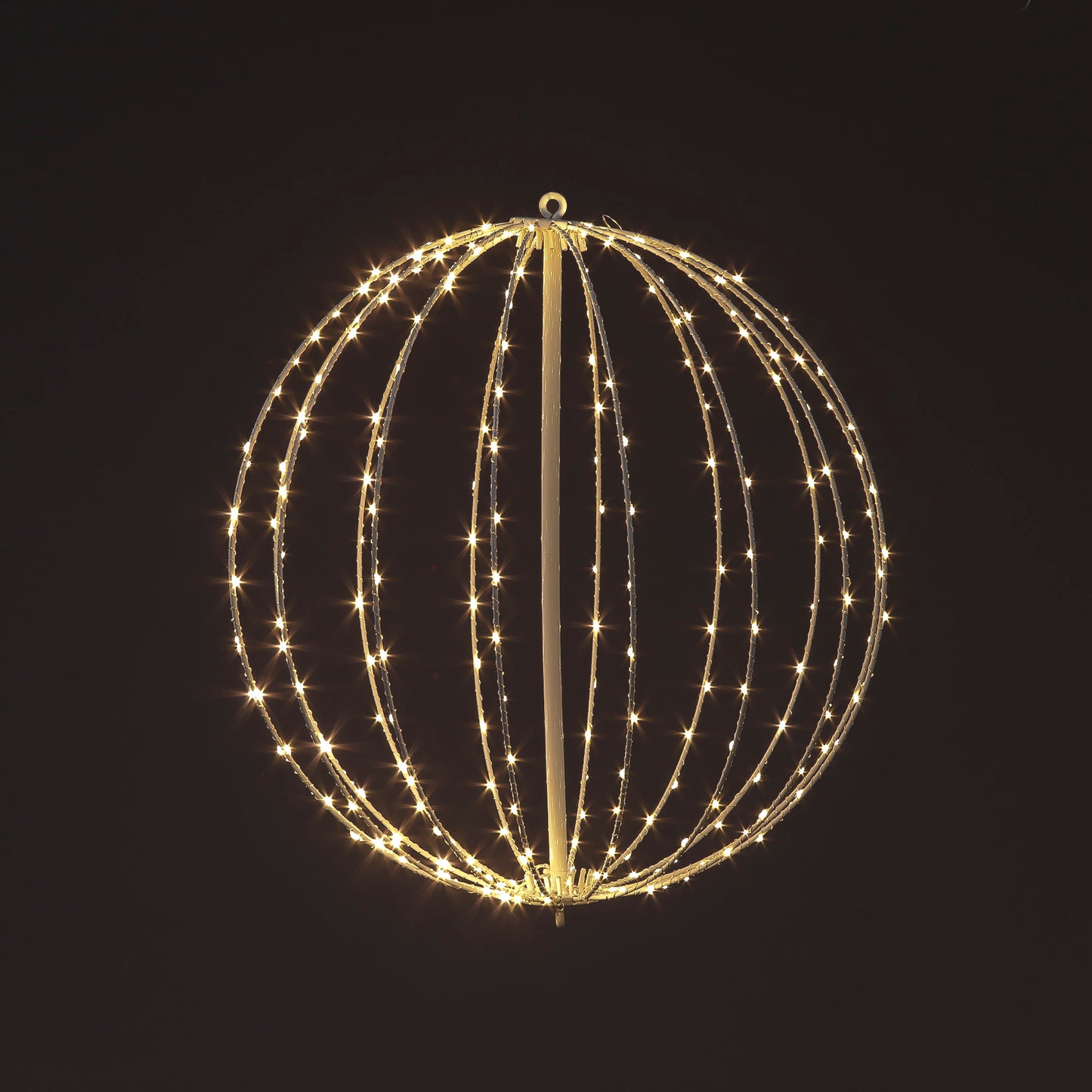 50cm Foldable Ball Light w/ 256 Warm White LED Christmas Decoration