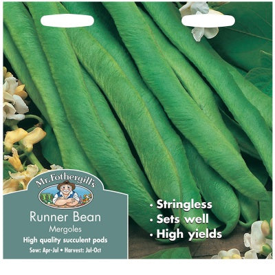 Mr Fothergills Runner Bean Mergoles Seeds