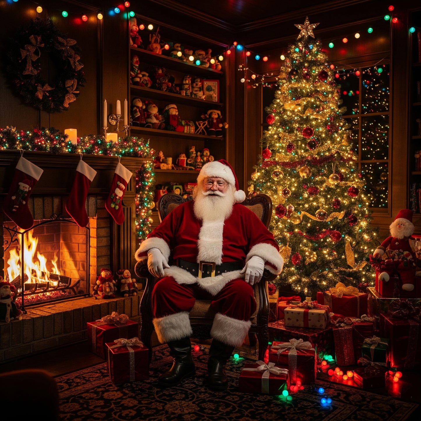 Santa's Grotto Visit