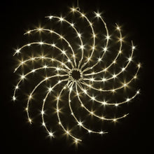 50cm Iron Wheel Sil with 96 Warm White Copper Wire LEDs