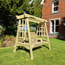 The Cottage Wooden 2 Seater Garden Swing