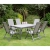 Adrano 160cm 6 Seat Polywood Aluminium Outdoor Garden Dining Collection
