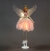 LED Angel With Pale Pink Skirt & Gold Crown