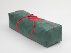 Medium Christmas Tree Green Storage Bag with Red Handle