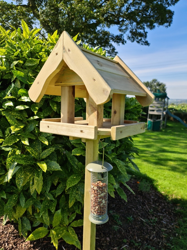 Bird Feeder With House Sefton Meadows Garden Centre