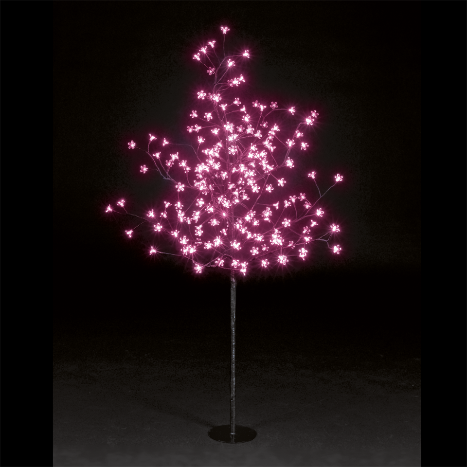  Bright Baum LED Light Cherry Artificial Tree, 9-Feet, Pink :  Home & Kitchen